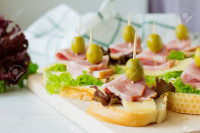 CANAPÉS JAMBON FROMAGE